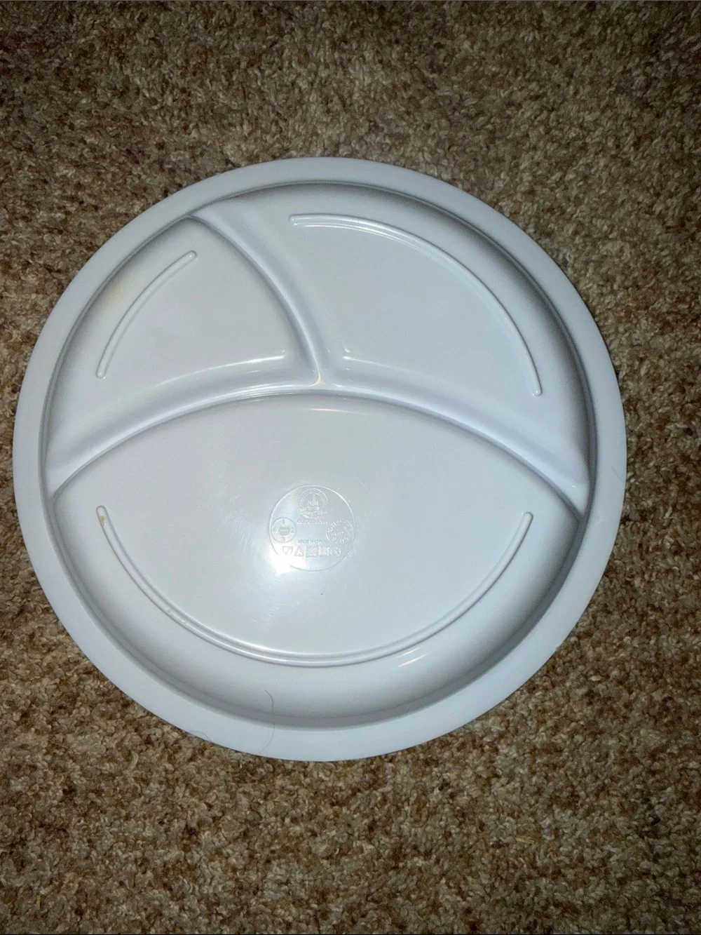 Disney World Melamine divided plate 10